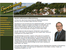 Tablet Screenshot of ebersteinburg.de